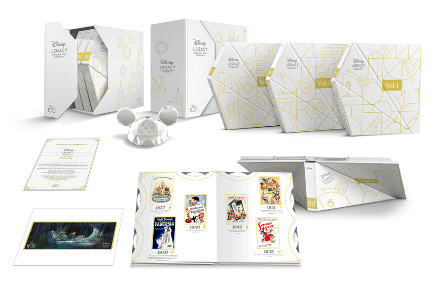 Disney Celebrates 100 Years With New 100 Film Bluray Box Collection