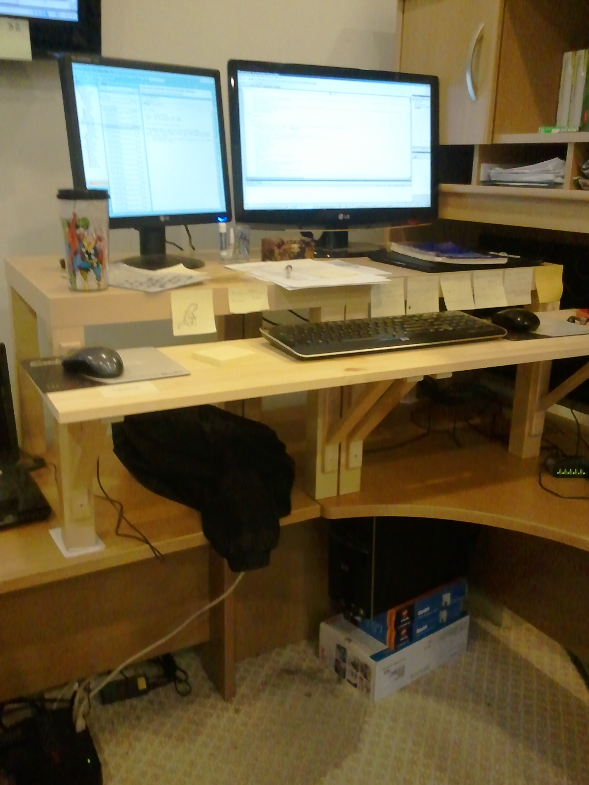 The Standing Desk Week One that Jason Pace