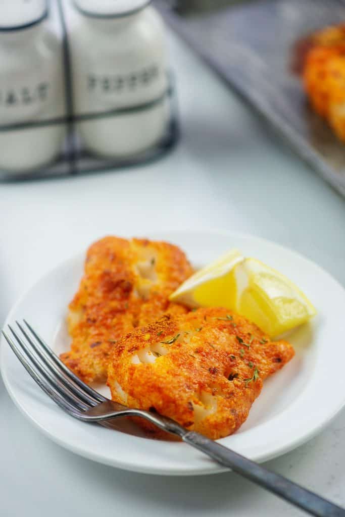 Parmesan Crusted Cod That Low Carb Life