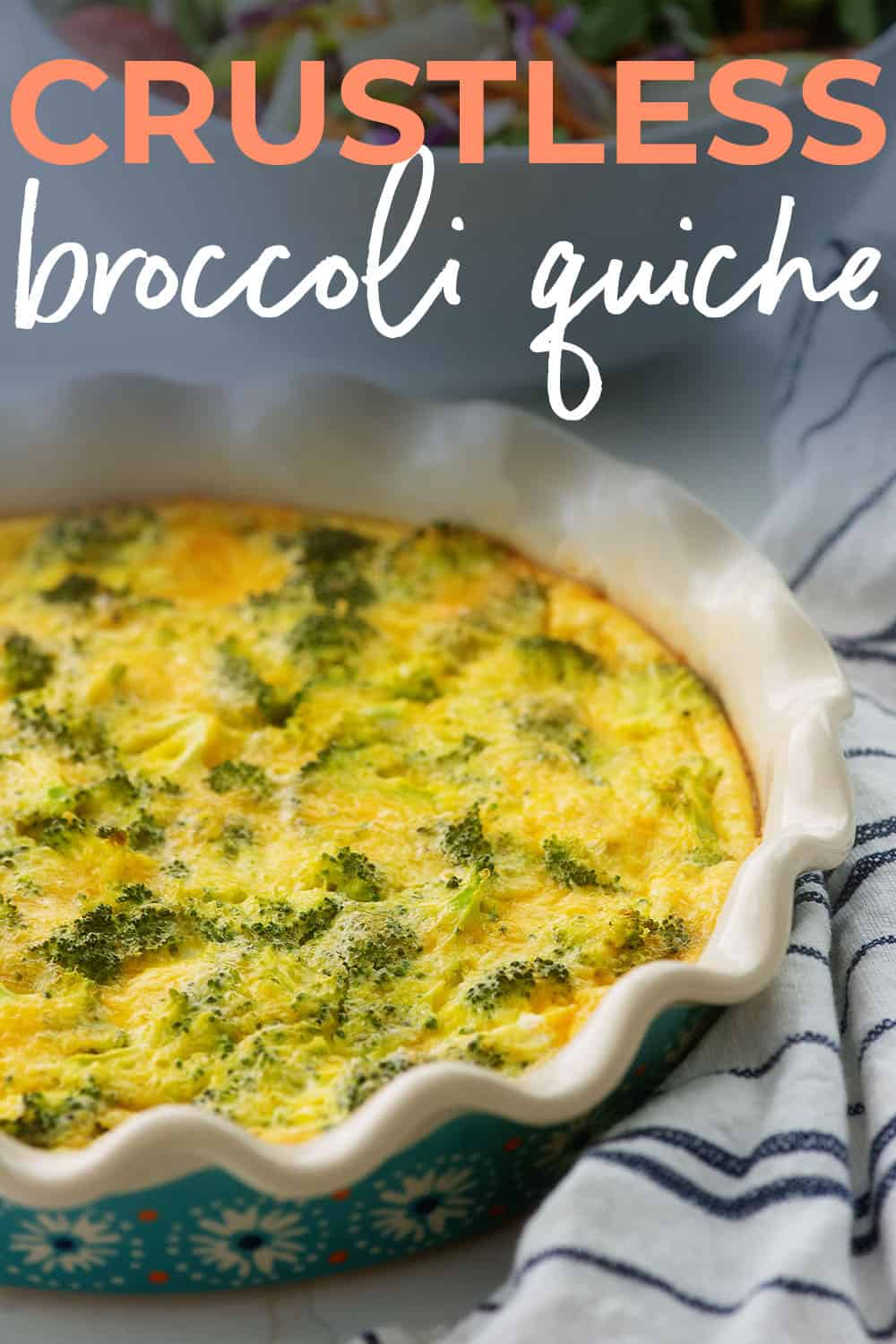 Keto Broccoli Quiche That Low Carb Life