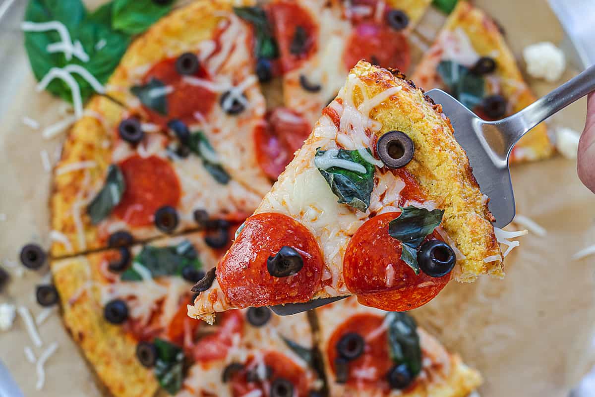 StepByStep Tutorial Keto Cauliflower Pizza Crust Recipe