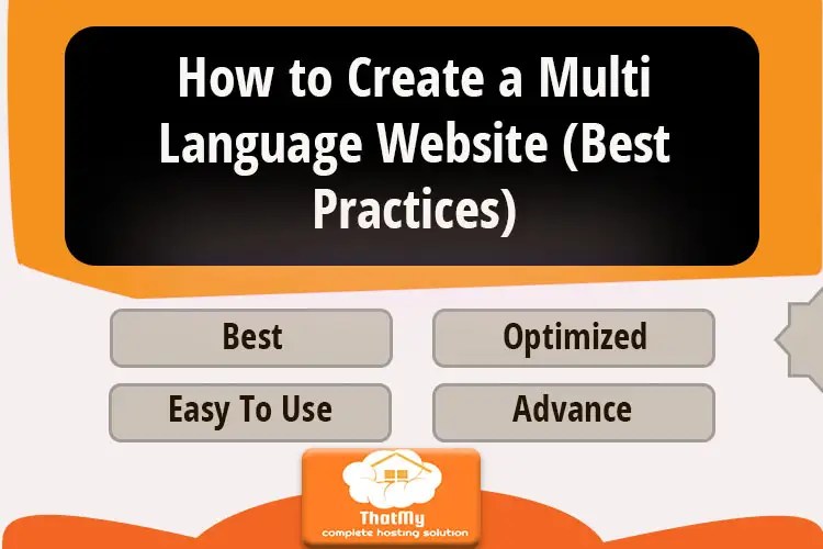 How to Create a Multi Language site (Best Practices)
