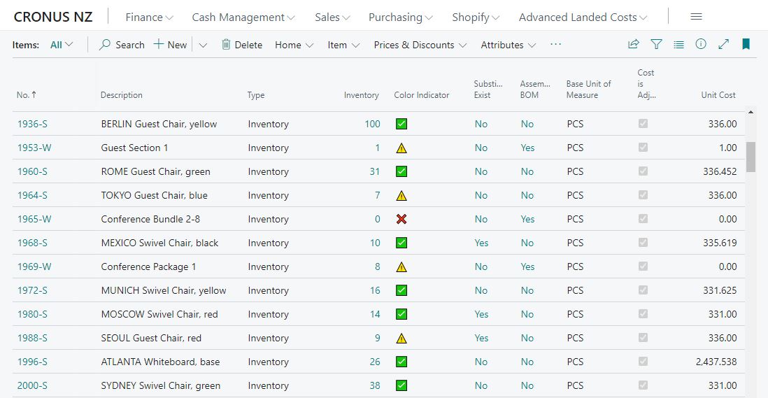 D365 Business Central Add Visual Indicator to Page That NAV Guy
