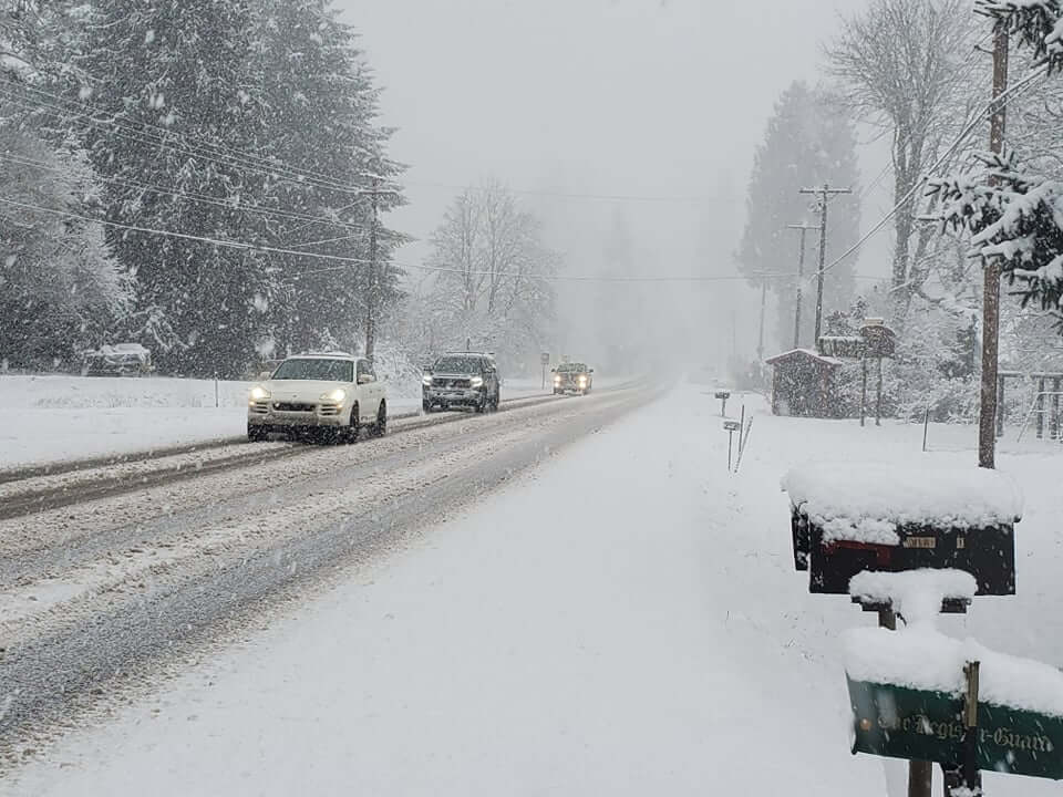 Will It Snow In Portland Or Christmas 2022 Snow Blankets Oregon After Christmas, Not Slowing Down Anytime Soon | That Oregon Life
