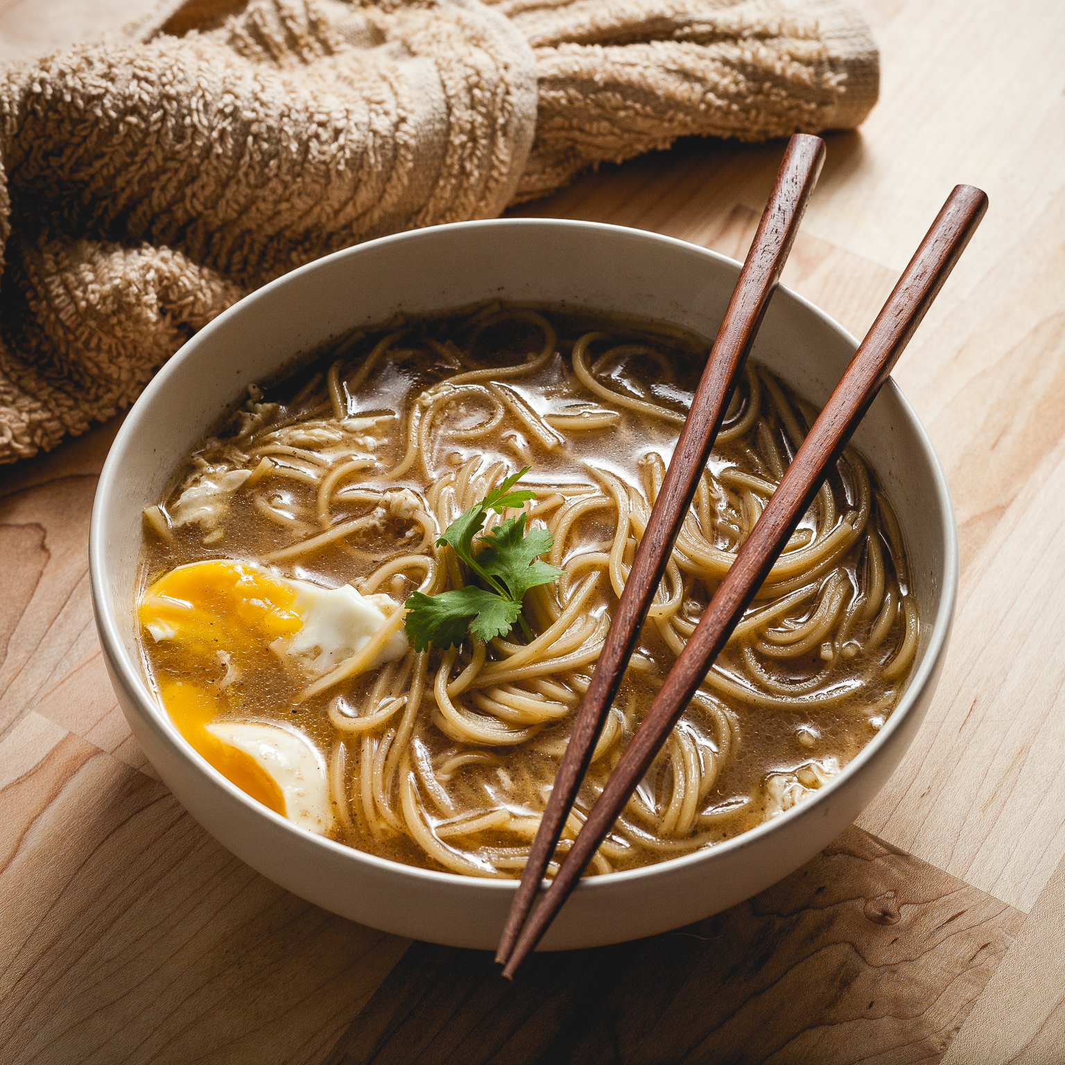 Easy Chicken Ramen Soup thatOtherCookingBlog