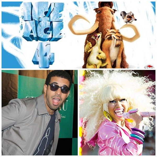 Nicki Minaj And Drake Land Role In Ice Age 3D Movie
