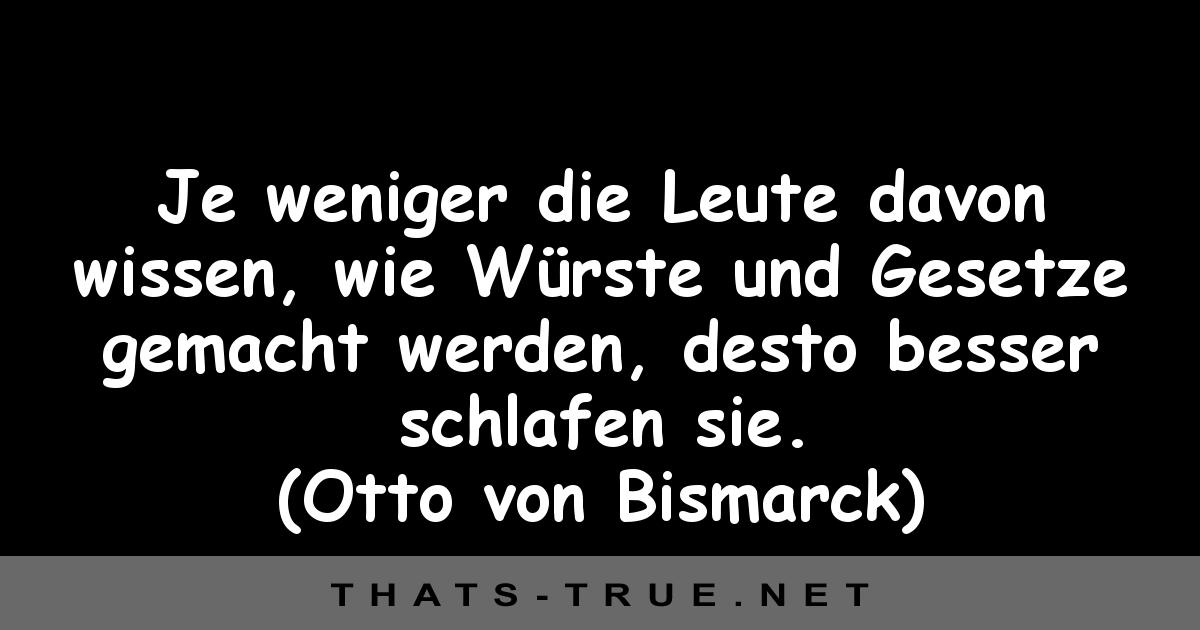 Zitate von bismarck ZITATFORSCHUNG die Welt untergeht, dann gehe ich