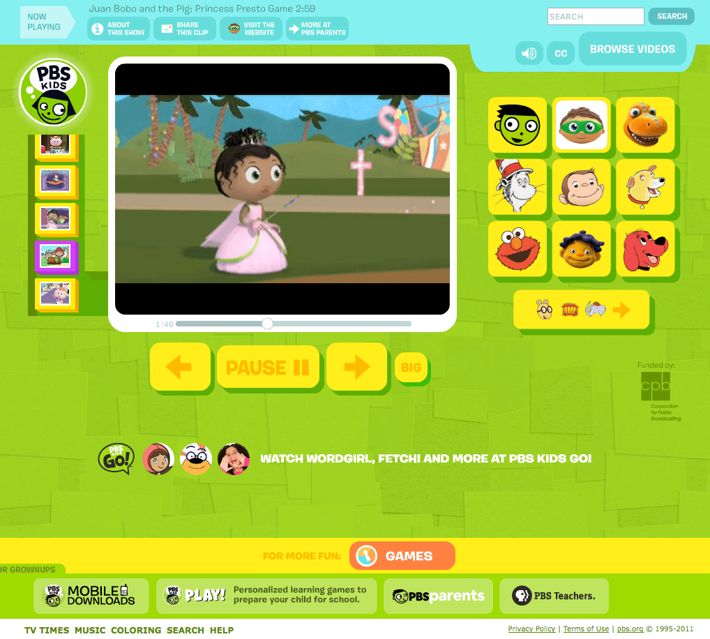 Tech Tuesday PBS KIDS Launches Interactive PlayAlong Videos For Preschoolers That's It LA