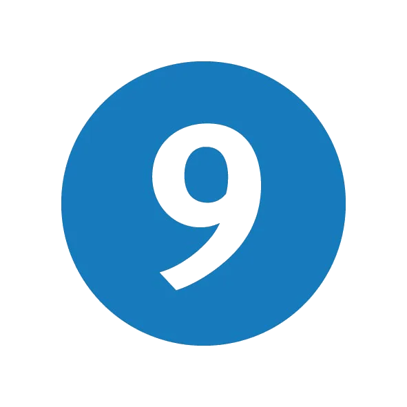 Golf Ball Stamp - 9