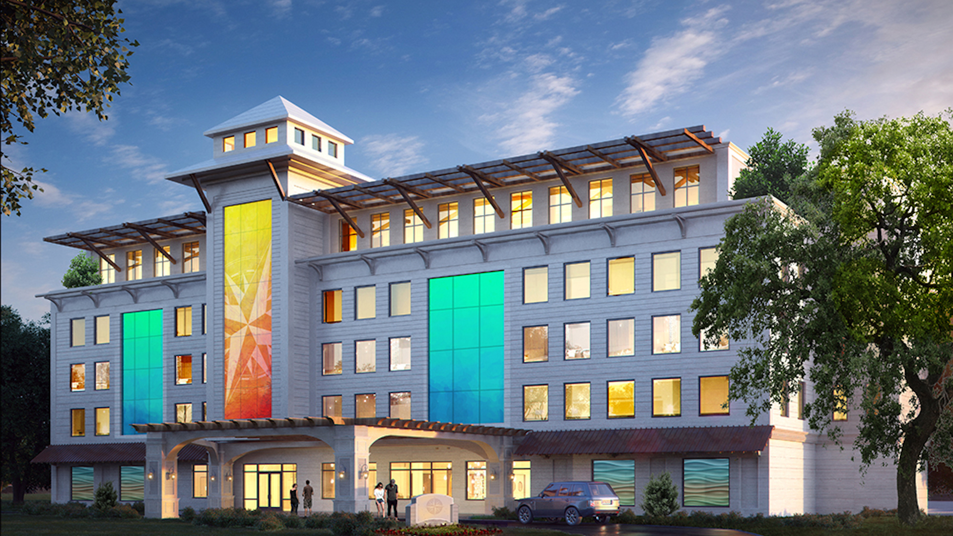 Margaritaville just launched The Compass Hotel on a 220acre island