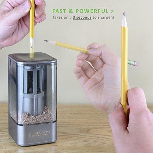 LINKYO Electric Pencil Sharpener for Lazy Hands ThatSweetGift