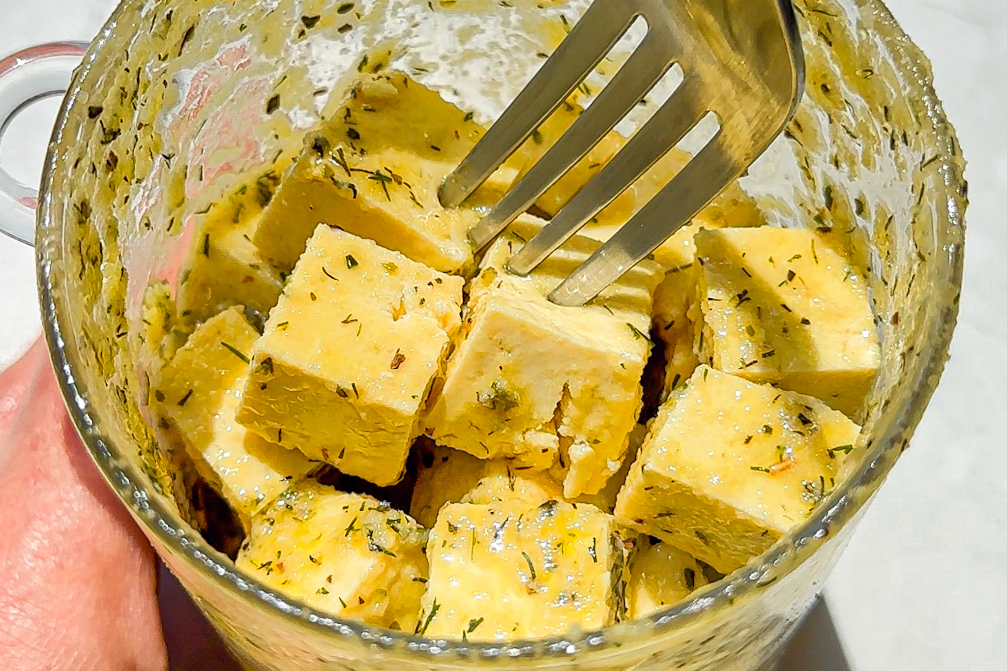 Tofu Feta Cheese That Vegan Babe