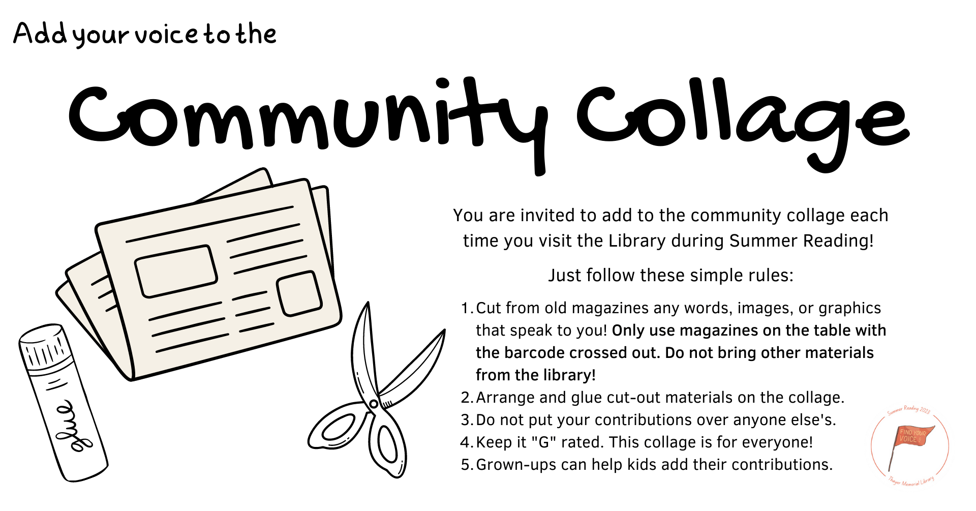 Home Page Thayer Memorial Library