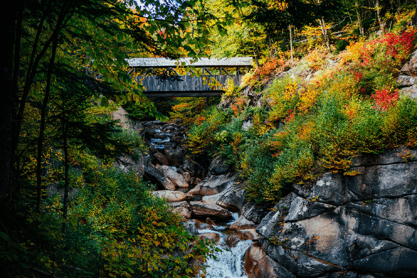Walk the Flume Trail Thayers Inn