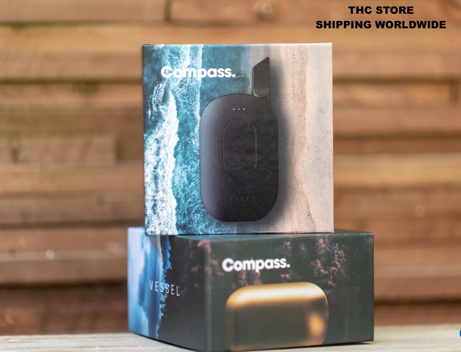 Vessel Compass Vape THC STORE Jeep Compass Mojave Sand