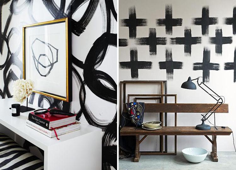Painted Patterned Walls