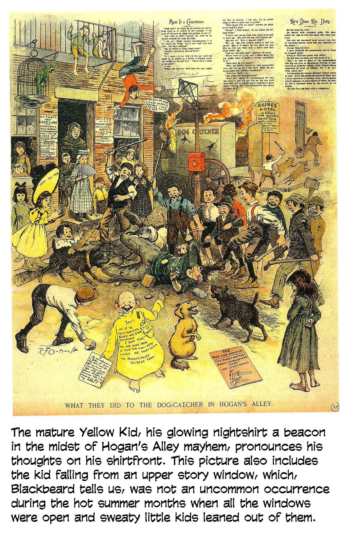 Outcault, Goddard, the Comics, and the Yellow Kid The Comics Journal