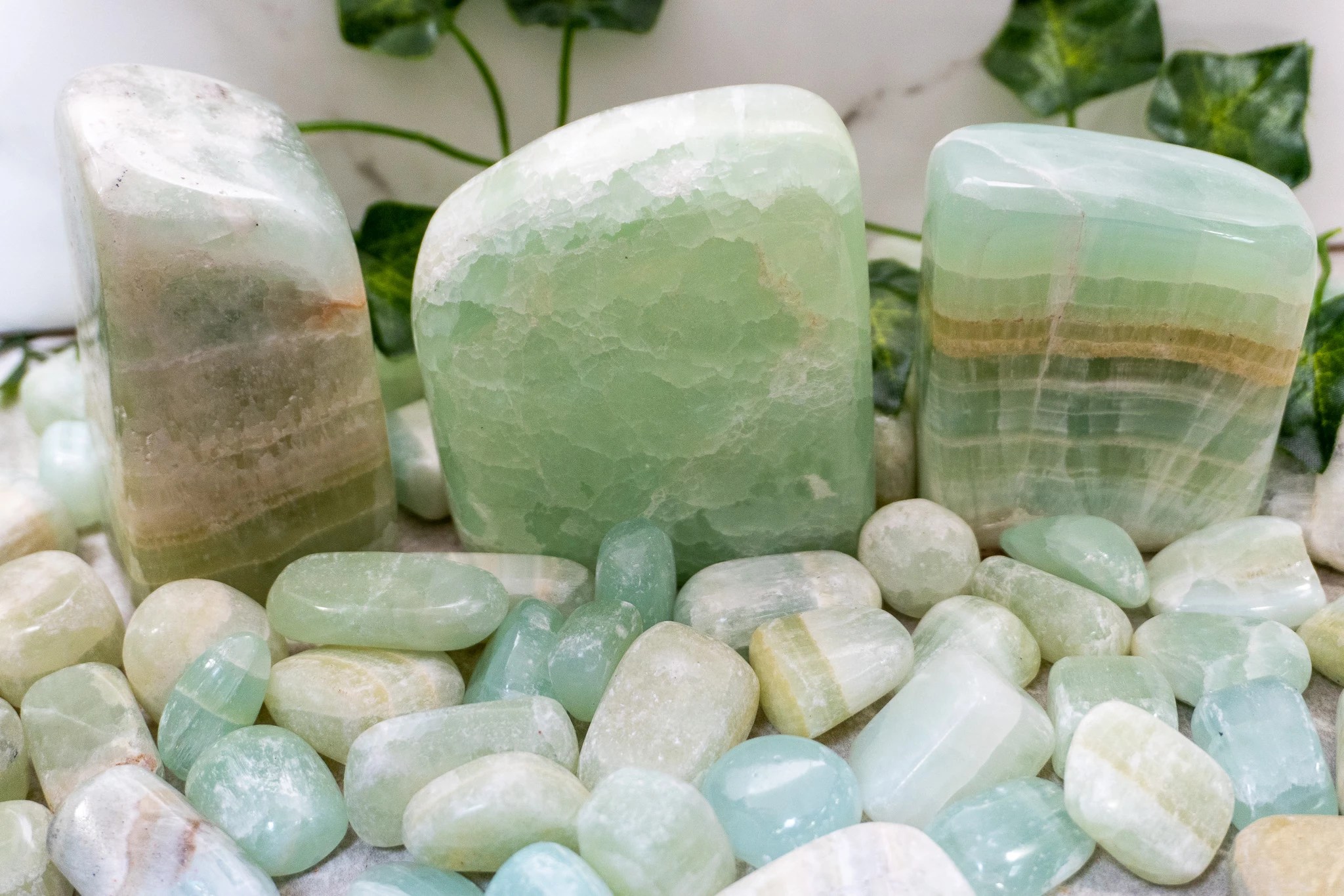 Pistachio Calcite Meanings and Crystal Properties The Crystal Council