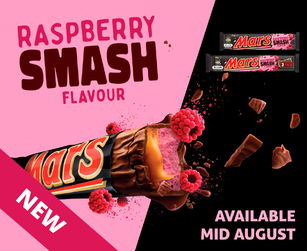 New Mars Raspberry Smash The Distributors