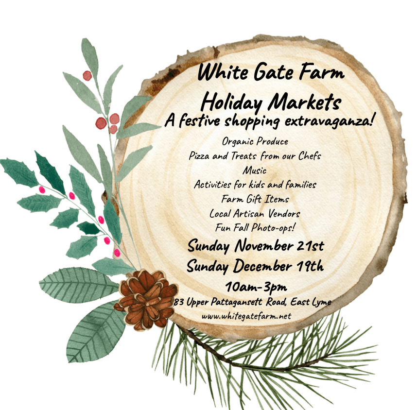 White Gate Farm Holiday Market The E List