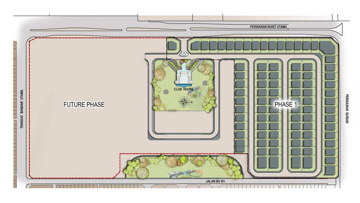 Master Plan The Effingham Bandar Utama