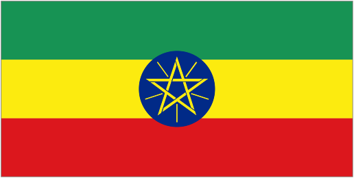 We offer flags of all nations in various sizes, as well as flagpoles and flag related hardware and accessories. Ethiopia - Flag - J W Plant