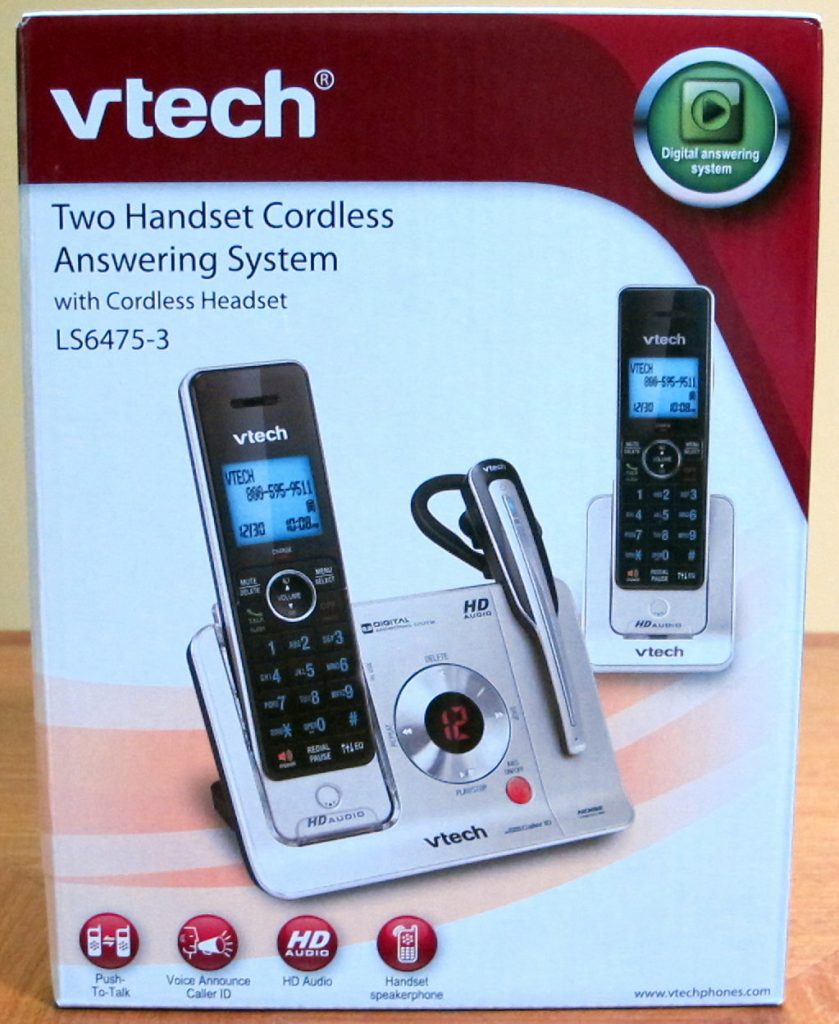 VTech Handset/Headset Cordless Answering System LS64753 Review The