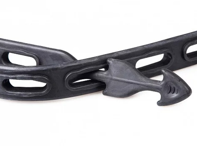 The Quickloader Strap is an all rubber take on the traditional tie down