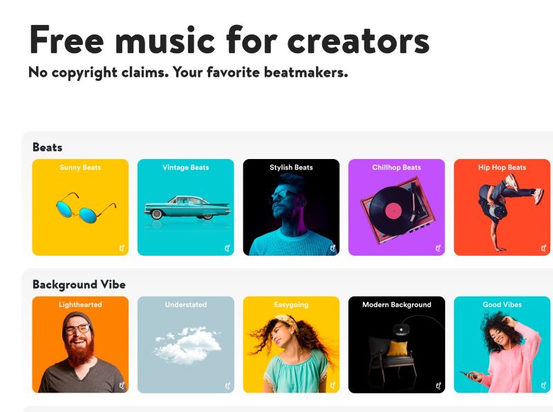 Upbeat Free music for creators The Gadgeteer