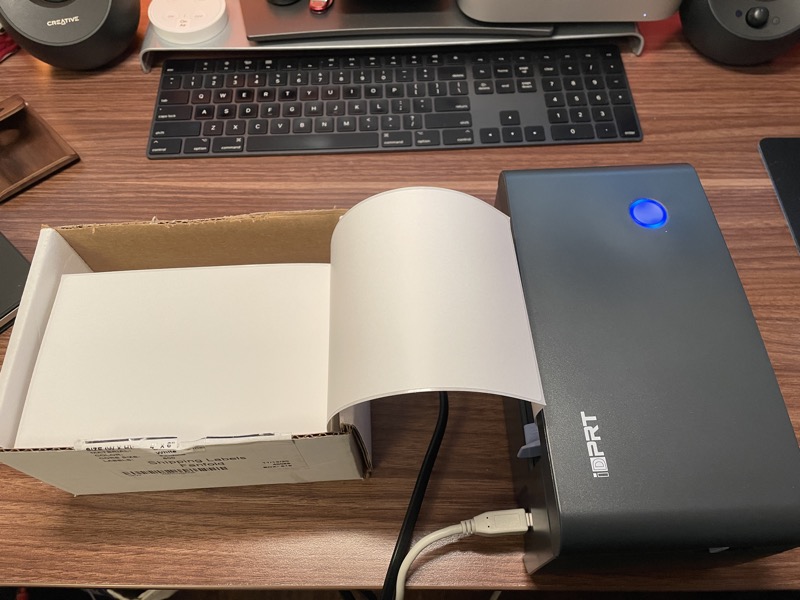 iDPRT SP410 thermal label printer review The Gadgeteer
