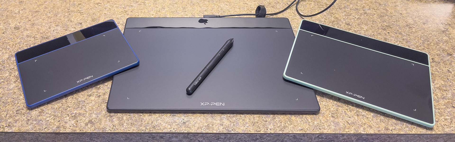 XPPen Artist 22 Display and Deco Fun Graphics tablets review digital