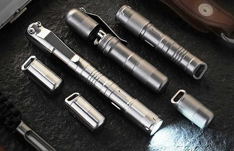 This EDC flashlight can start a fire and hold your meds The Gadgeteer