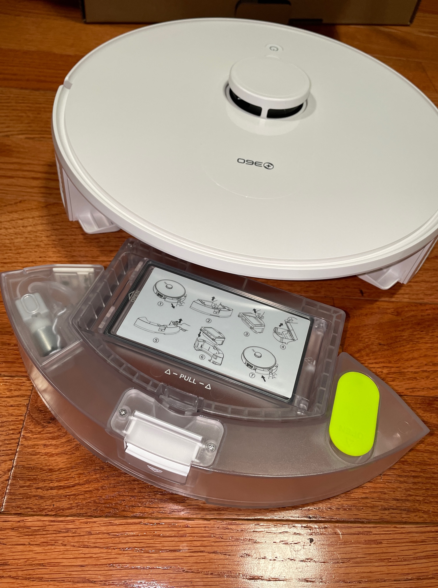 360 S8 robot vacuum and mop review It literally says, “Cleaning makes me happy!” The Gadgeteer