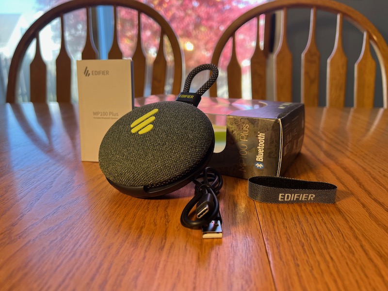 Edifier MP100 Plus Bluetooth speaker review decent sound in a