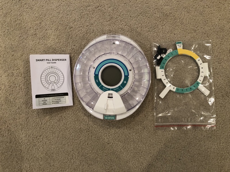 WindTrace Smart Automatic Pill Dispenser review The Gadgeteer