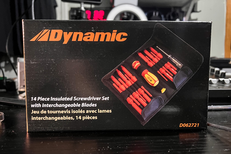 Dynamic 14 Piece Insulated Screwdriver Set review The Gadgeteer