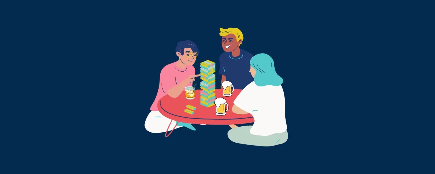 Drunk Jenga Rules, Examples, and Tips