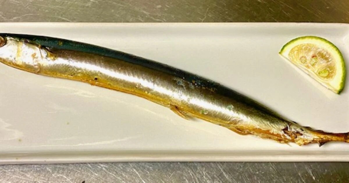 秋刀魚 さんま サンマの燻製 五反田 大崎広小路 THE GRAFTON フード ブログ