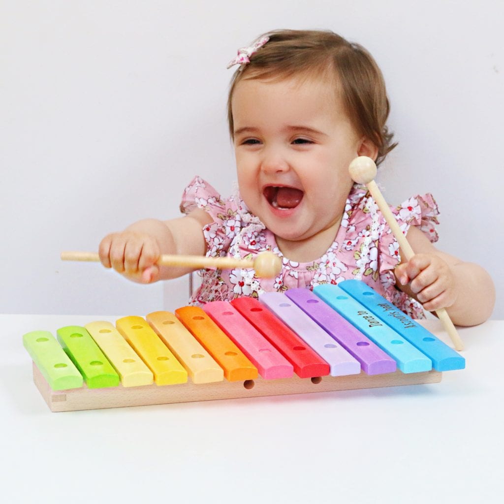 Personalised Xylophone Toy The Laser Boutique