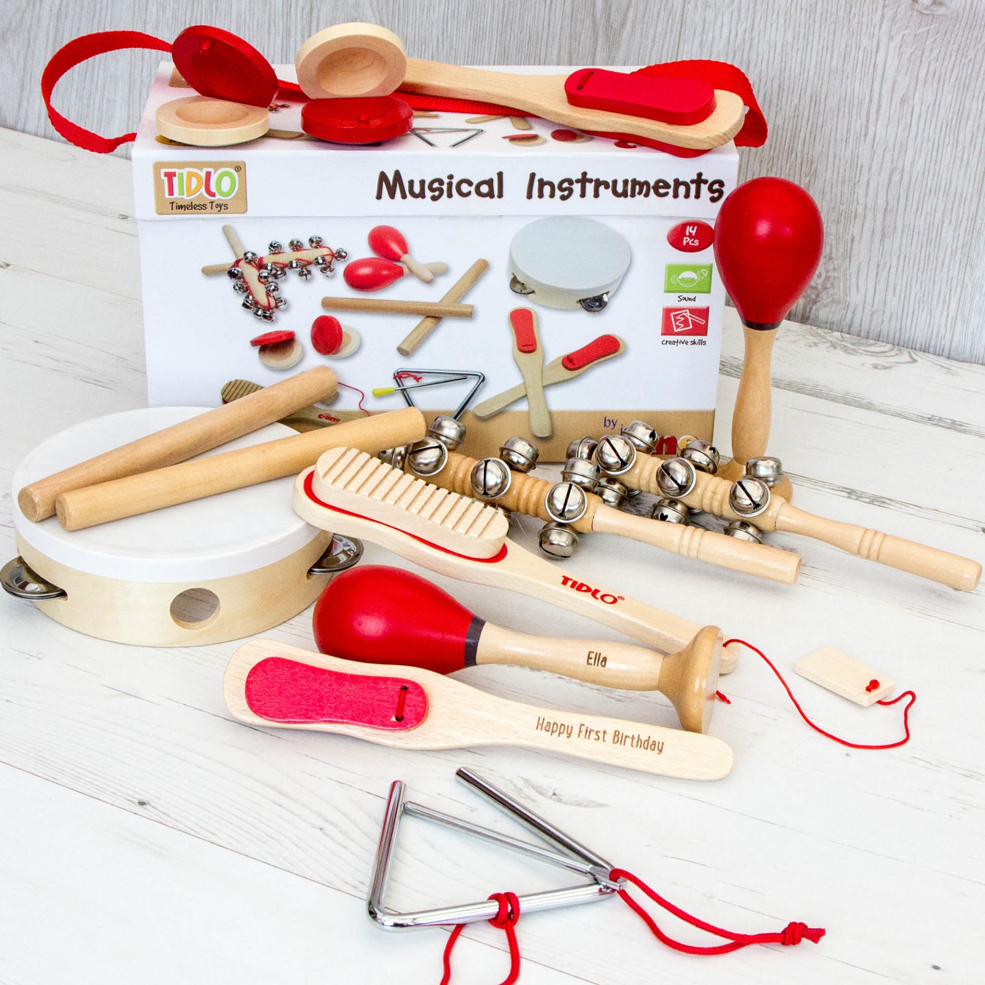 Musical Instrument Set with Carry Case The Laser Boutique