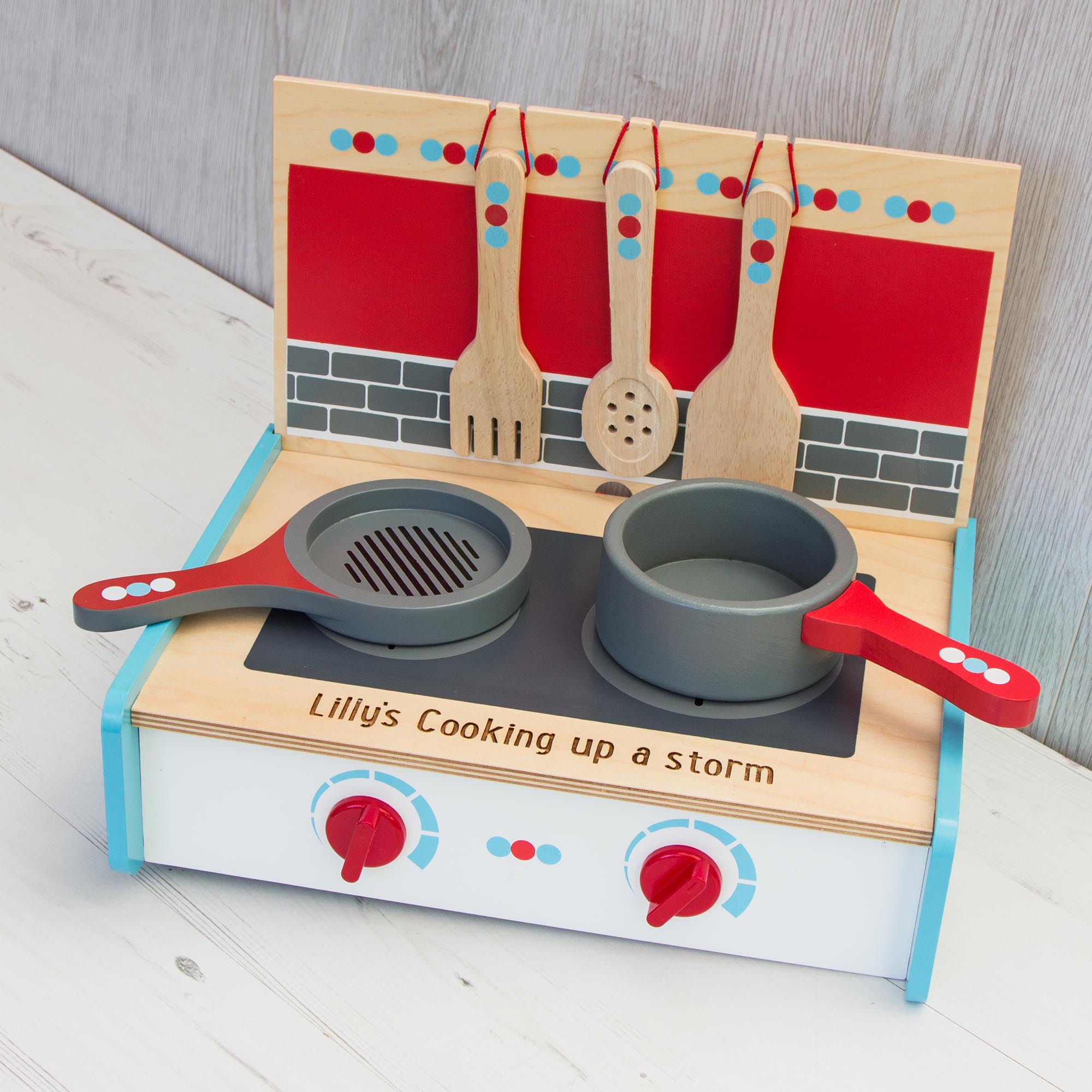 Personalised Cooker Set / Portable Cooker The Laser Boutique