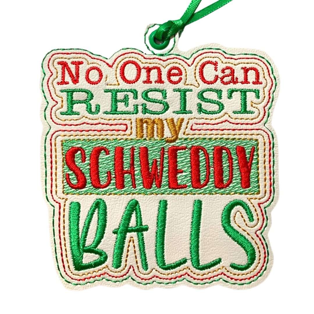 Snl Christmas Ornament Skit 2023 Schweddy Balls Christmas Ornament The Little Nest