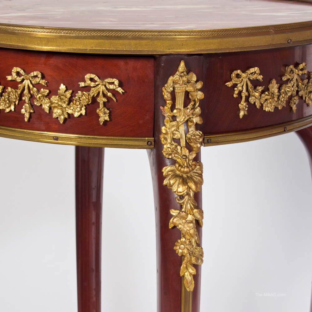 Fine French Ormolu Mounted Side Table Manhattan Art and Antiques Center