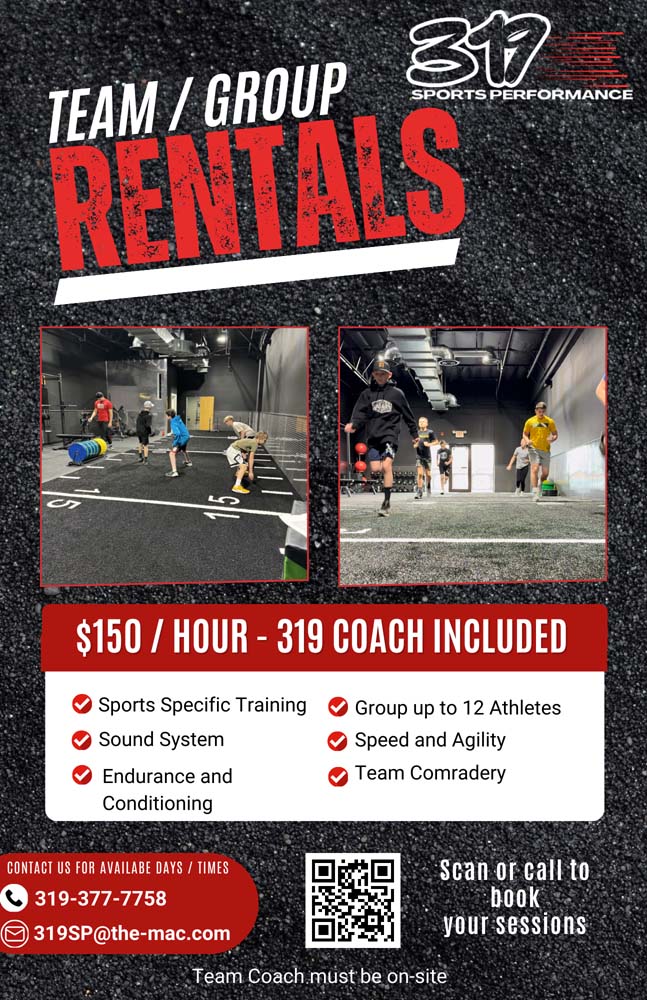 Premier Youth Sports Training Facility in Cedar Rapids The M.A.C.