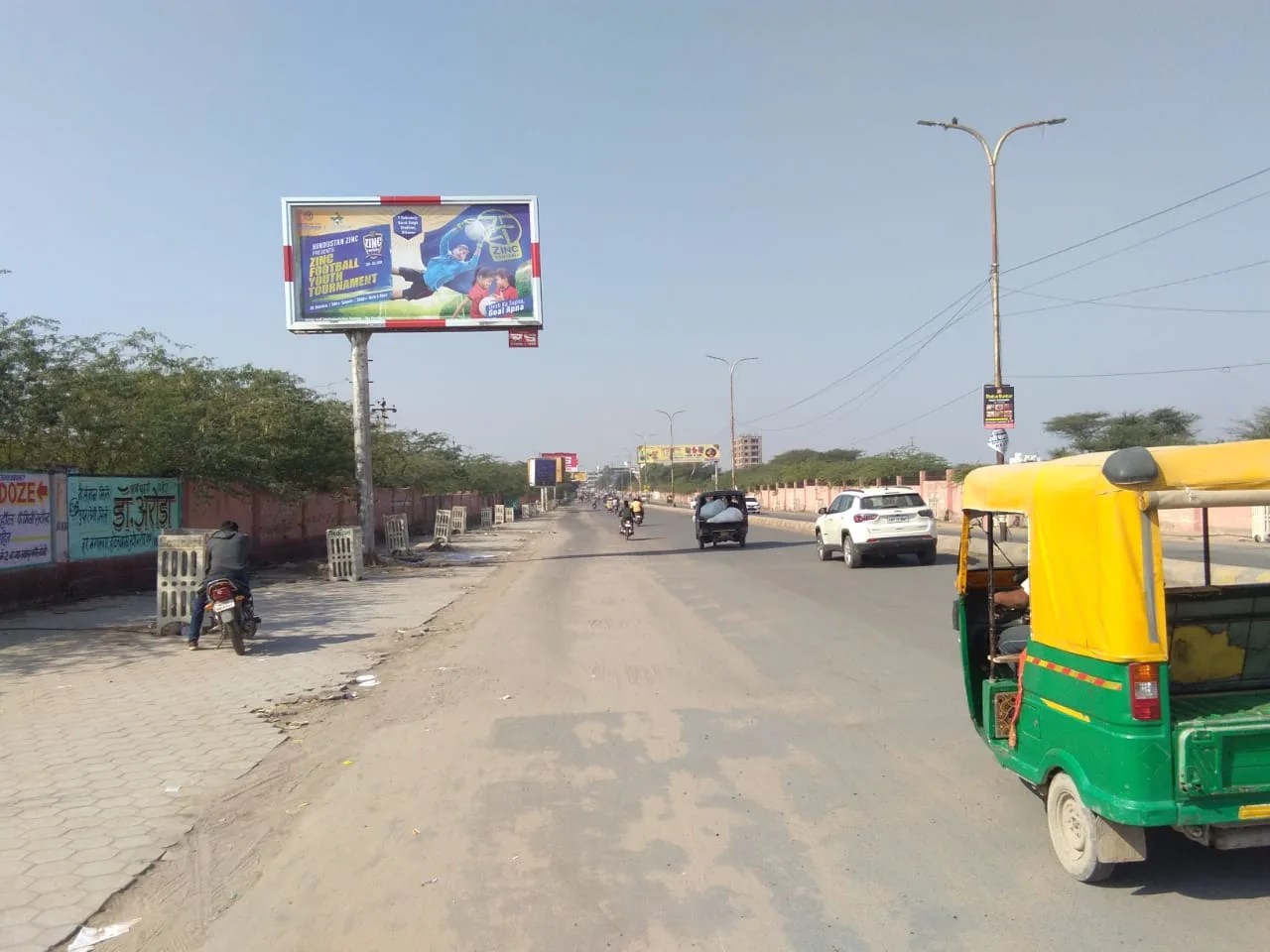 Hoarding in Sadul Ganj 66557 Advertising Rates