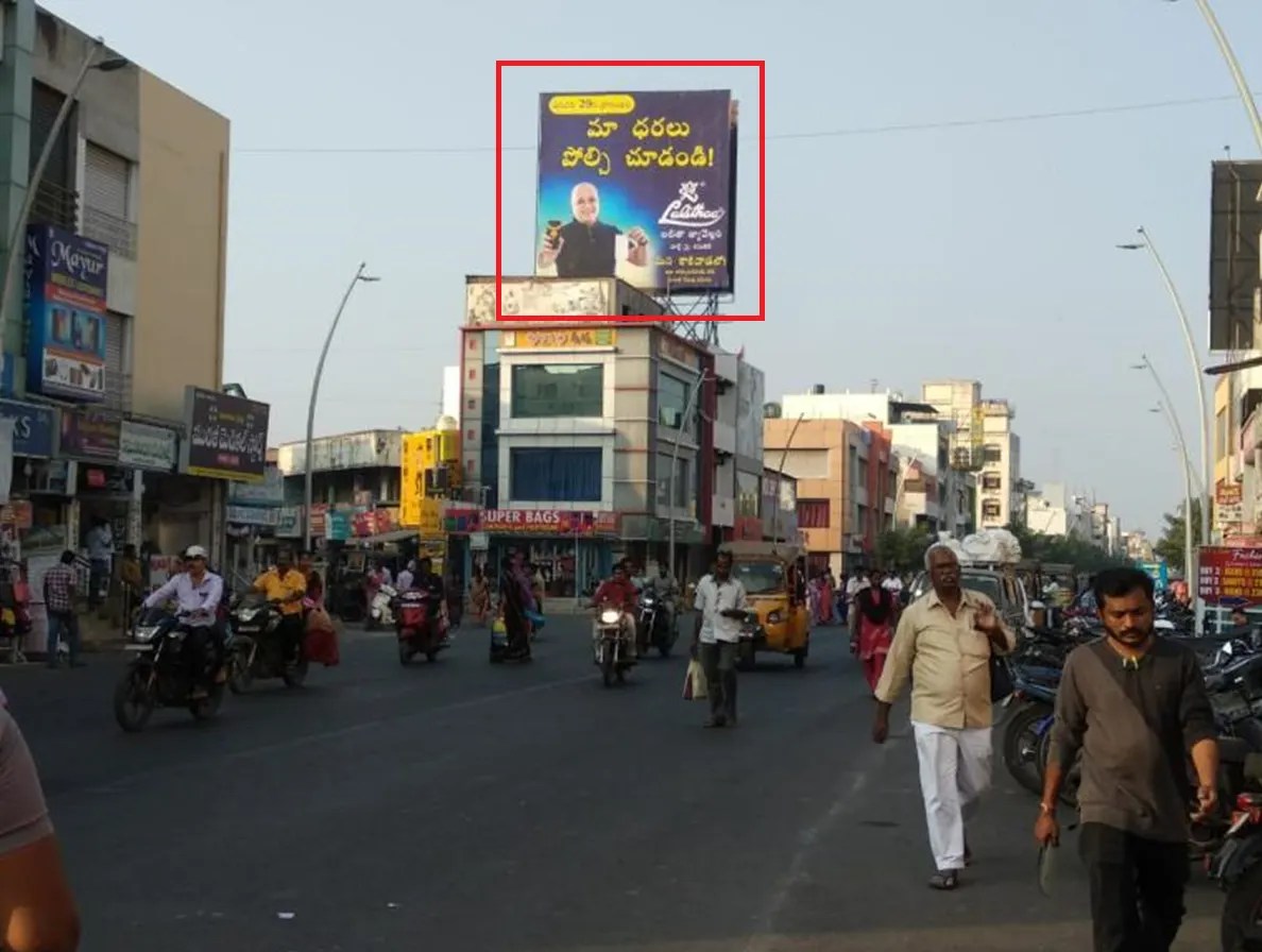 Hoarding in Rama Rao Peta 57934 Advertising Rates