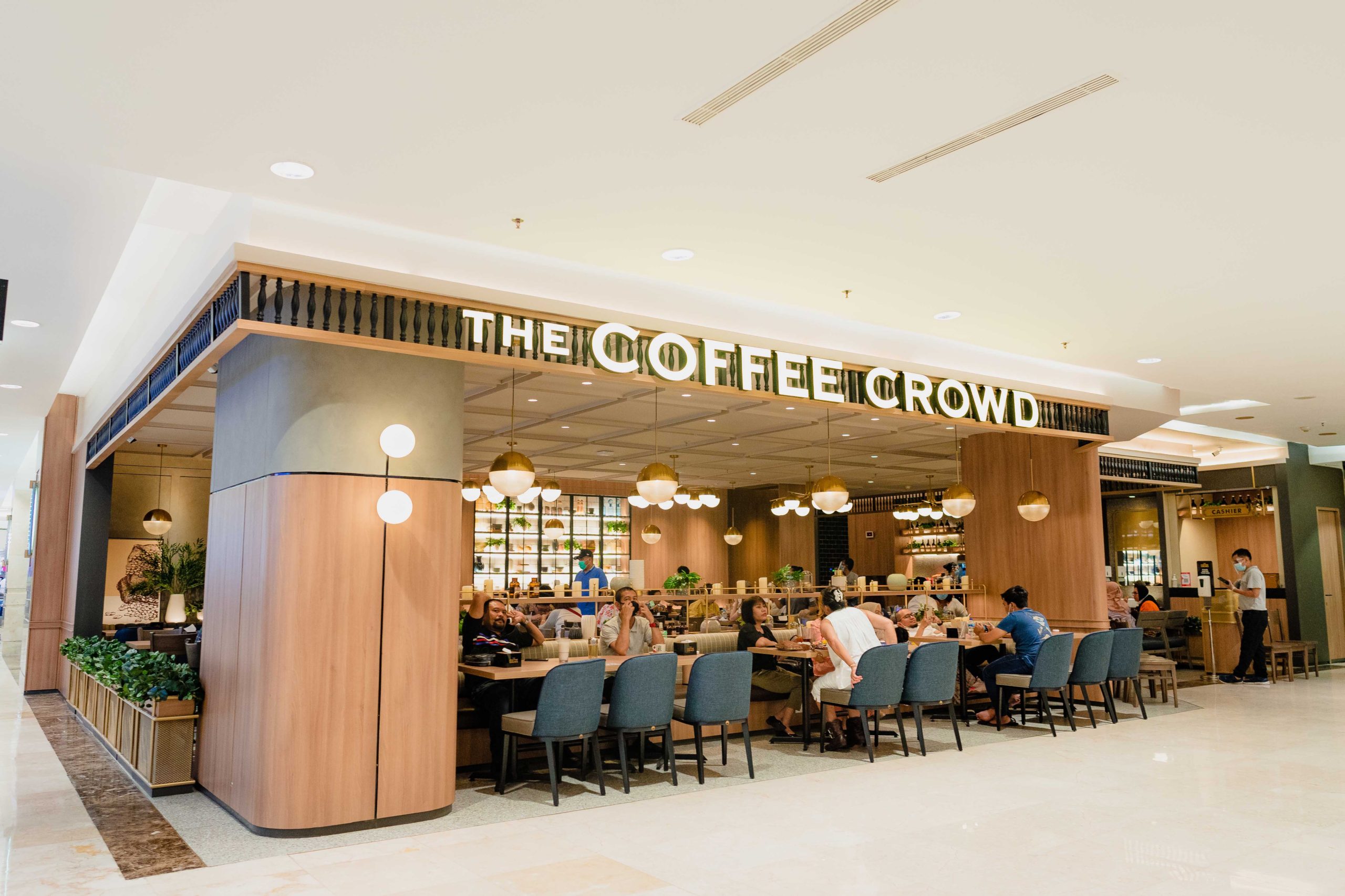 Coffee Crowd at Sun Plaza Medan Metaphor Interior Architecture