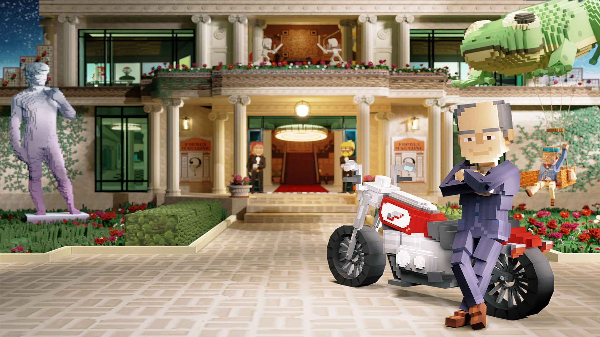 Das Forbes MetaverseErlebnis auf The Sandbox The Metaspace