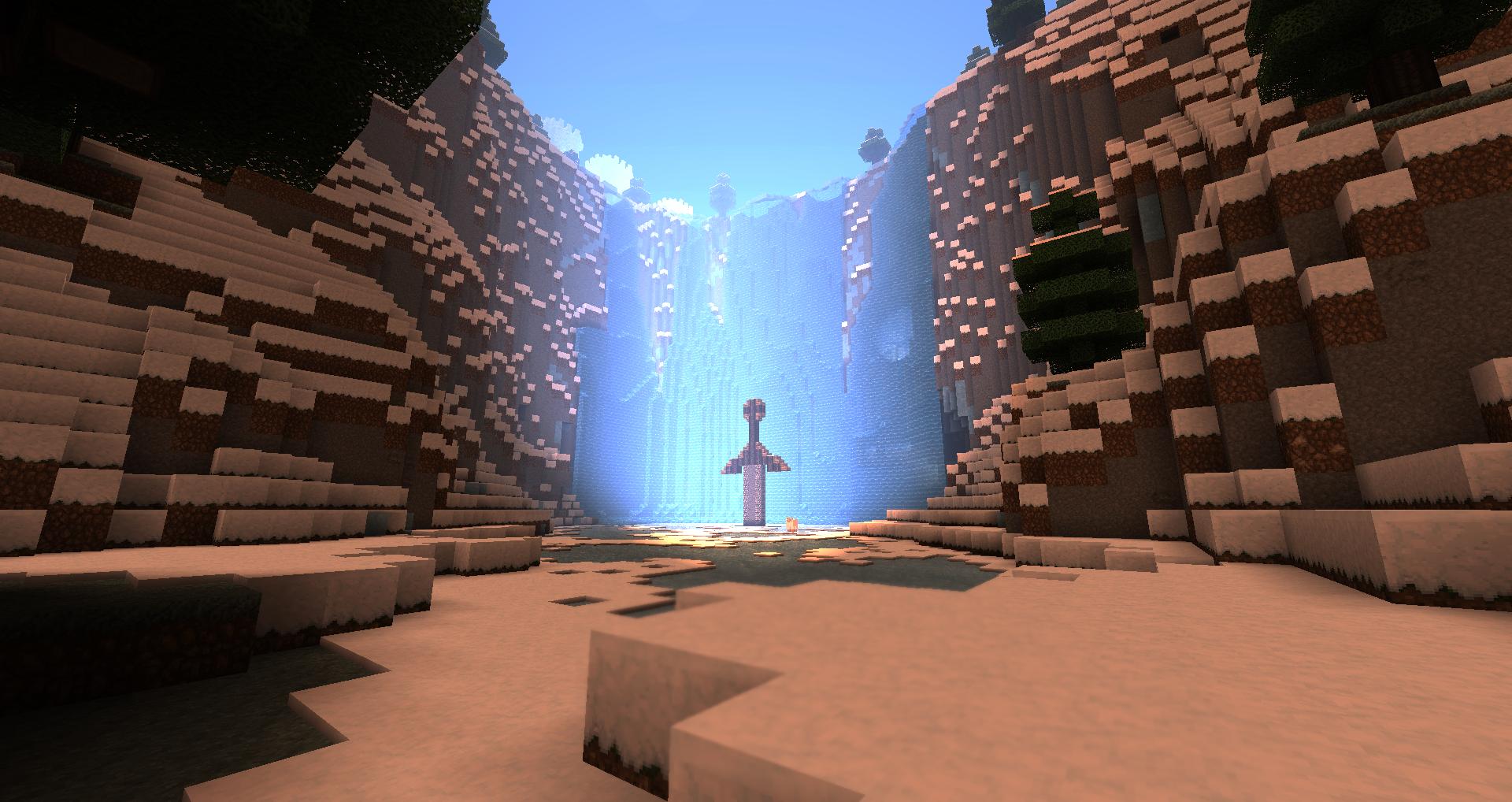 Fond d'écran Minecraft Minecraft Sword