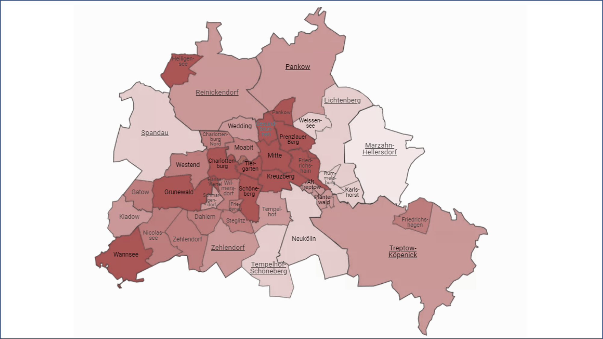 The most popular districts of Berlin to explore
